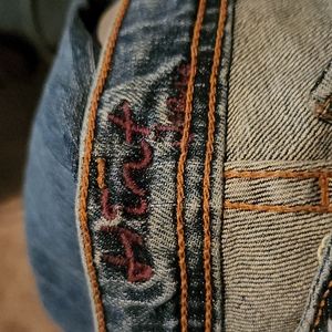 Hint brand distressed flare jeans size 11